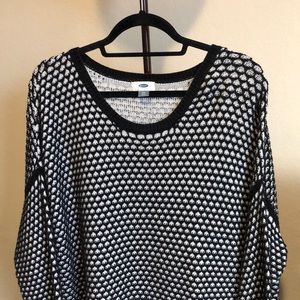 Black and White Sweater